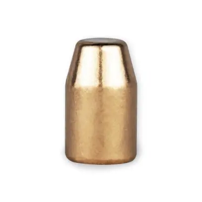 Proiettili ramati Berry's calibro 9mm, diametro .356, peso 147gr (9,5g). Tipo di proiettile: Punta piatta. Confezione 250 pezzi.